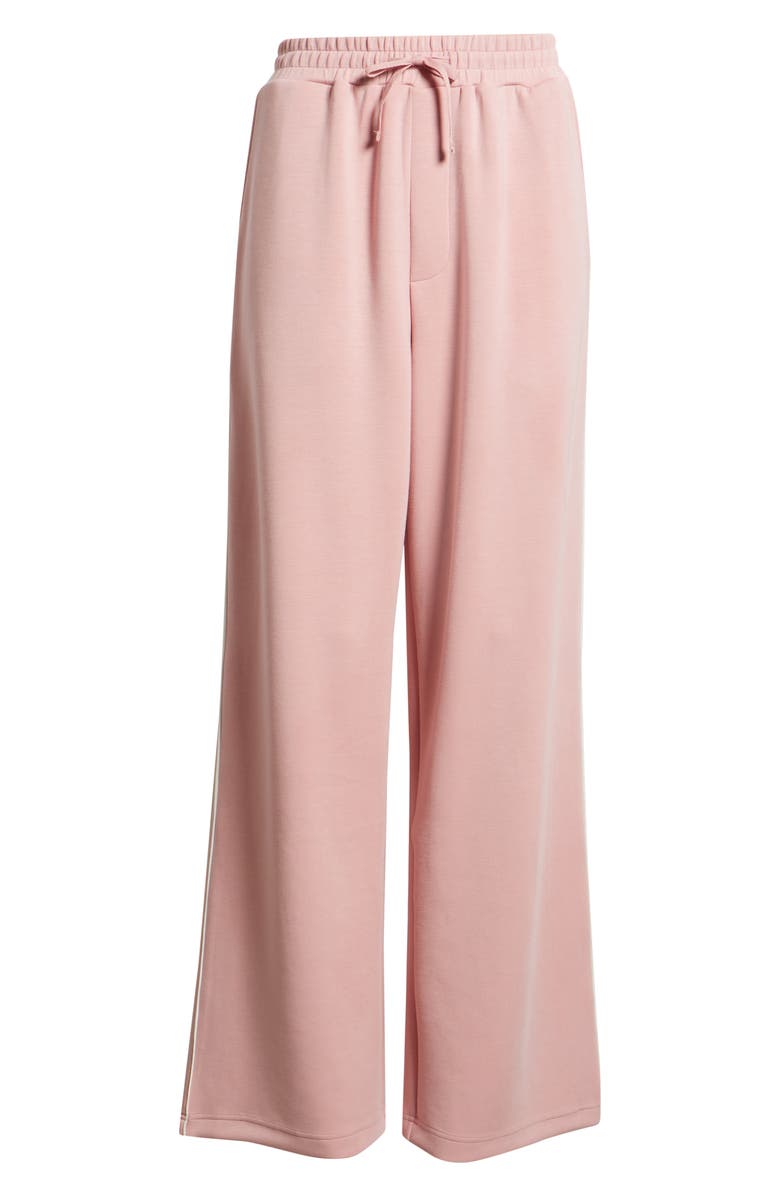 Bernardo Piped Drawstring Waist Knit Pants, Alternate, color,