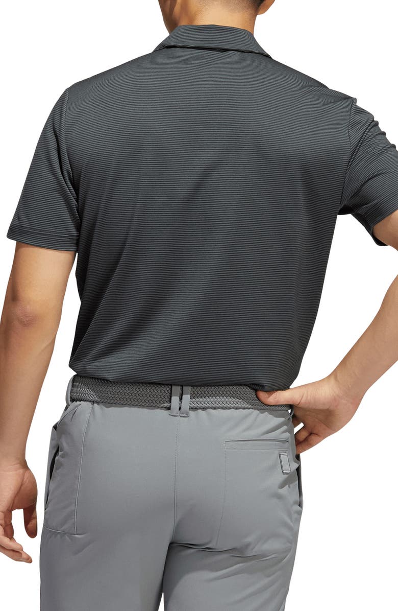 adidas Golf Otman Stripe Stretch Golf Polo, Alternate, color,