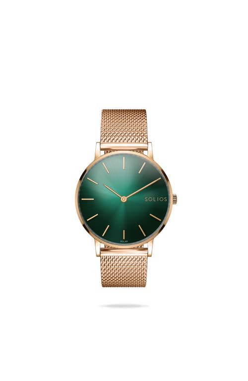 Solios Watches The Rainforest Classic | Green Dial