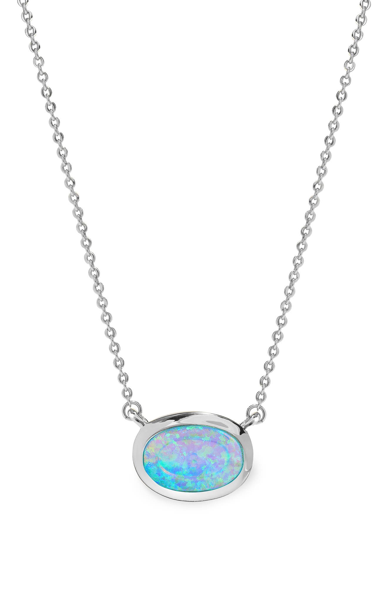 selected SILVER-BLUE OPAL