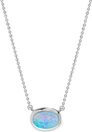 Melinda Maria She's a Boss Lab Created Opal Pendant Necklace