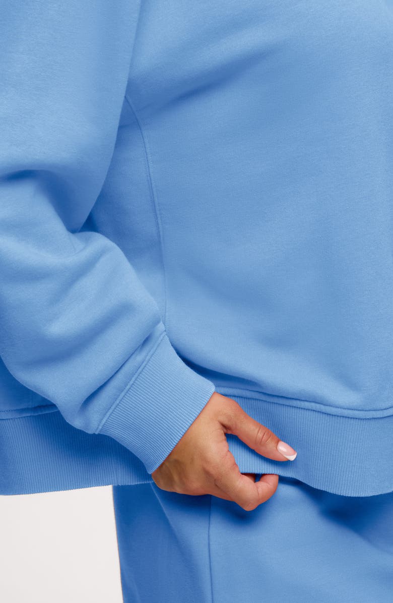 nuuds Classic French Terry Crewneck Sweatshirt, Alternate, color, Sunfaded Harbor