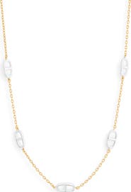 NORDSTROM RACK Mariner Link Station Chain Necklace