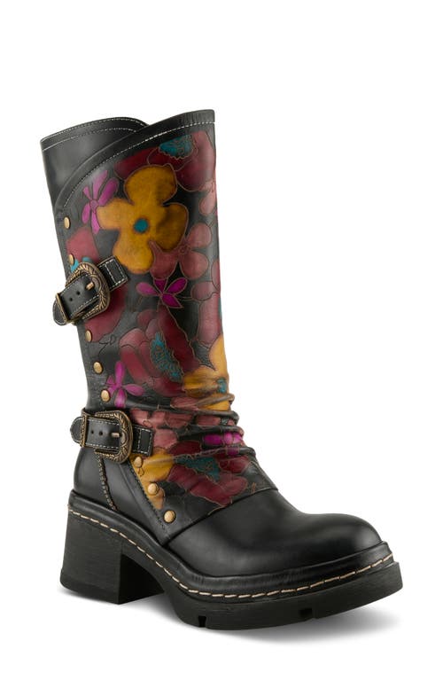 L'artiste By Spring Step Coolvibes Platform Boot In Multi