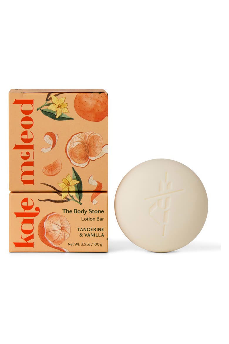 Tangerine & Vanilla Body Stone Lotion Bar (Limited Edition), Main, color, NO COLOR