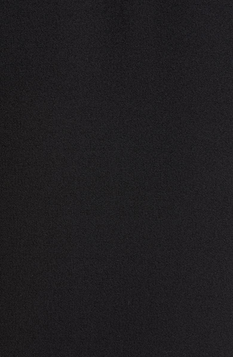 Ganni Balloon Sleeve Crêpe Dress, Alternate, color,