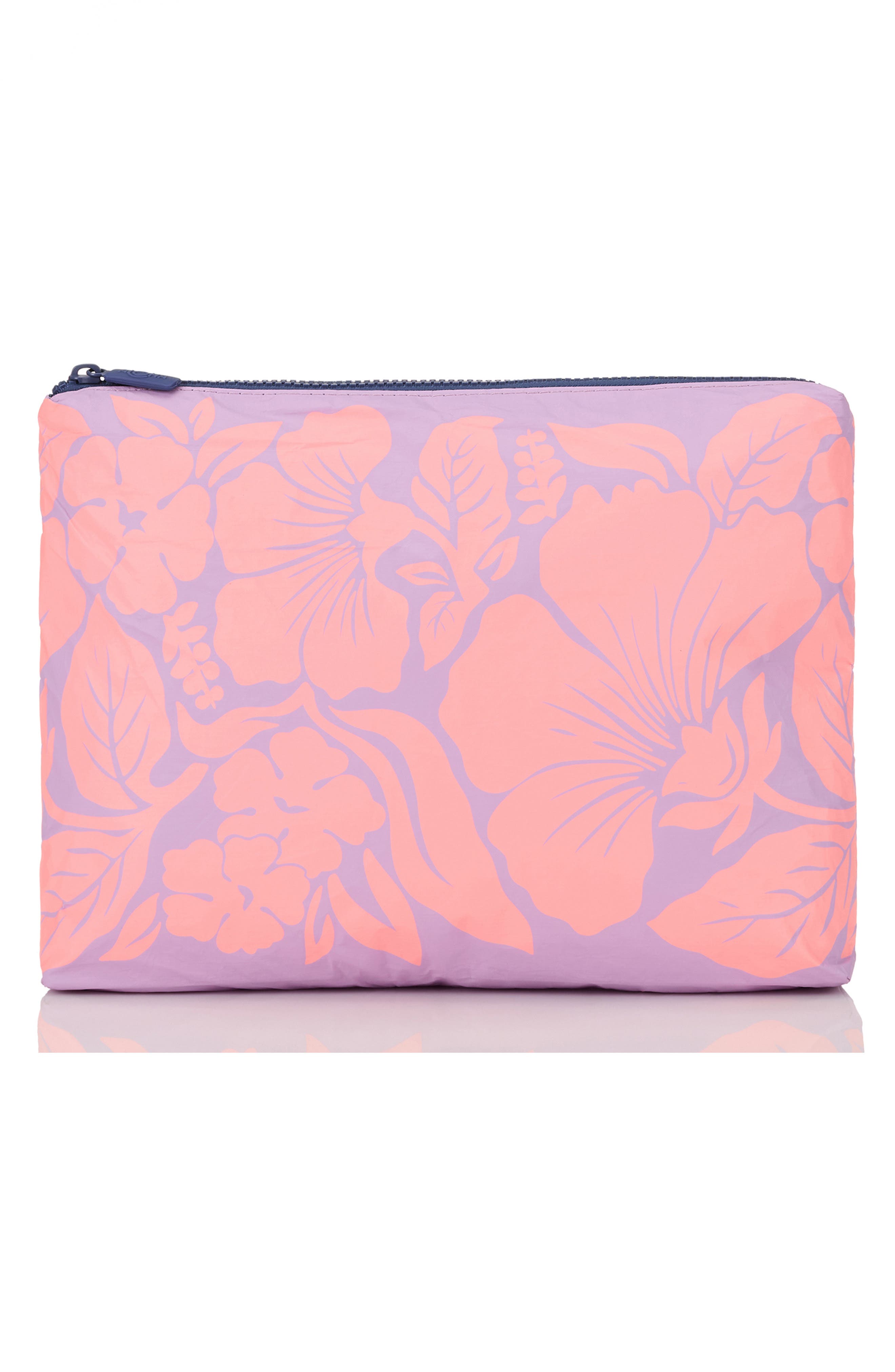 Aloha Collection Mid Heipua Water Resistant Tyvek<sup>®</sup> Zip Pouch, Alternate, color, 