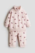 H&M 2-Piece Printed Fleece Set