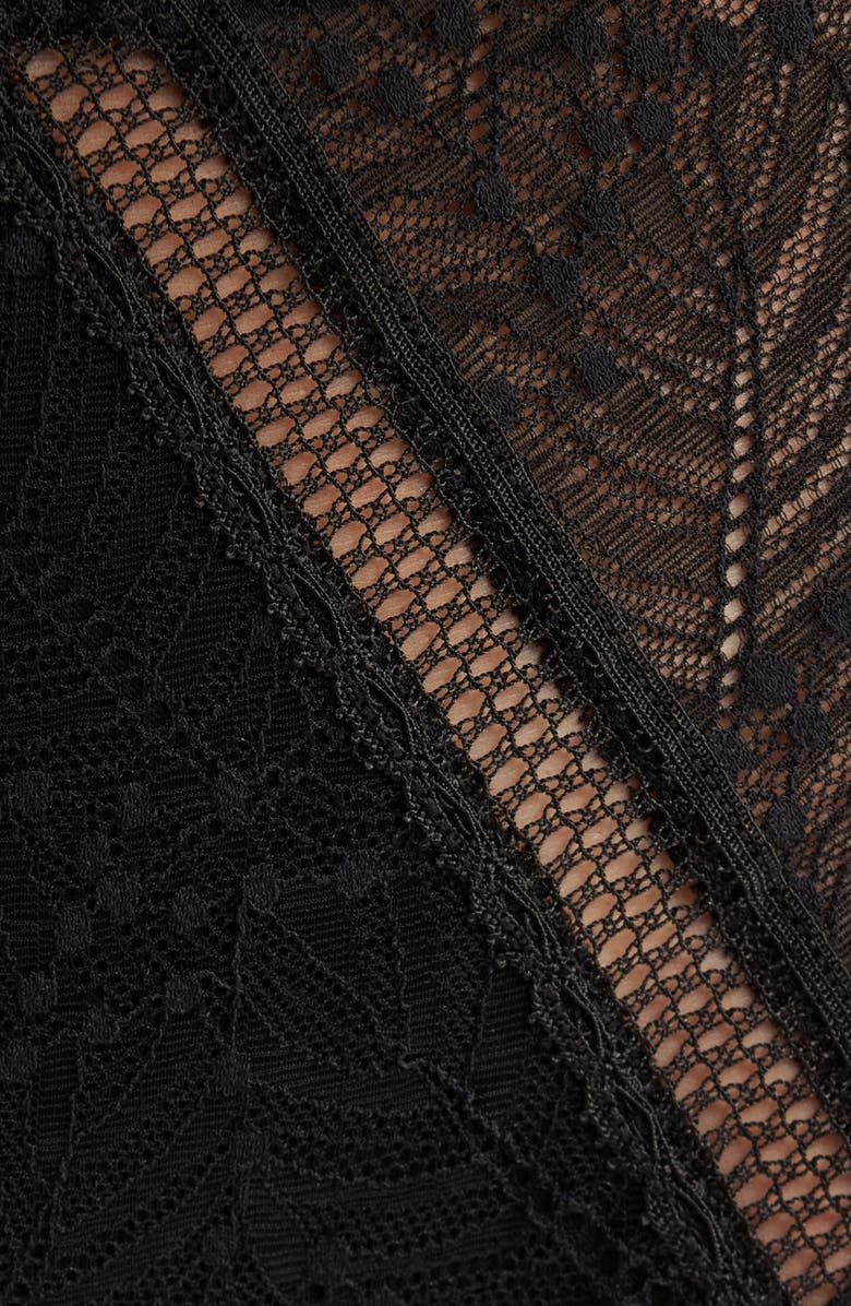 Simone Perele Comete Retro Briefs, Alternate, color, Black