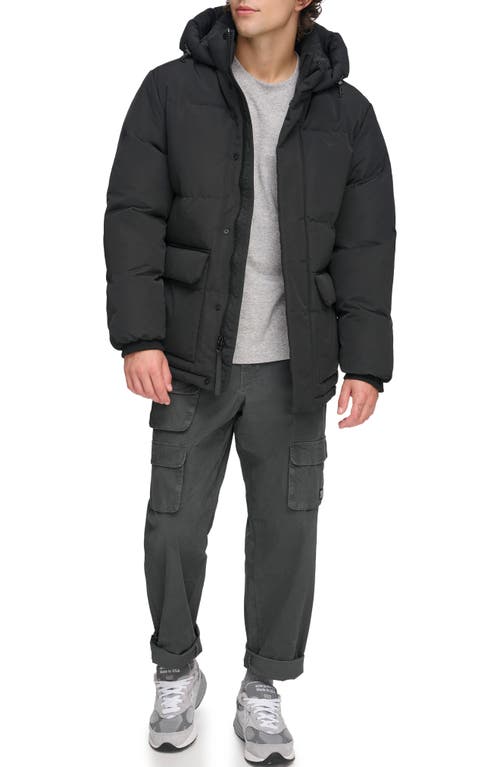 Levi's Arctic Cloth Heavyweight Parka In Black
