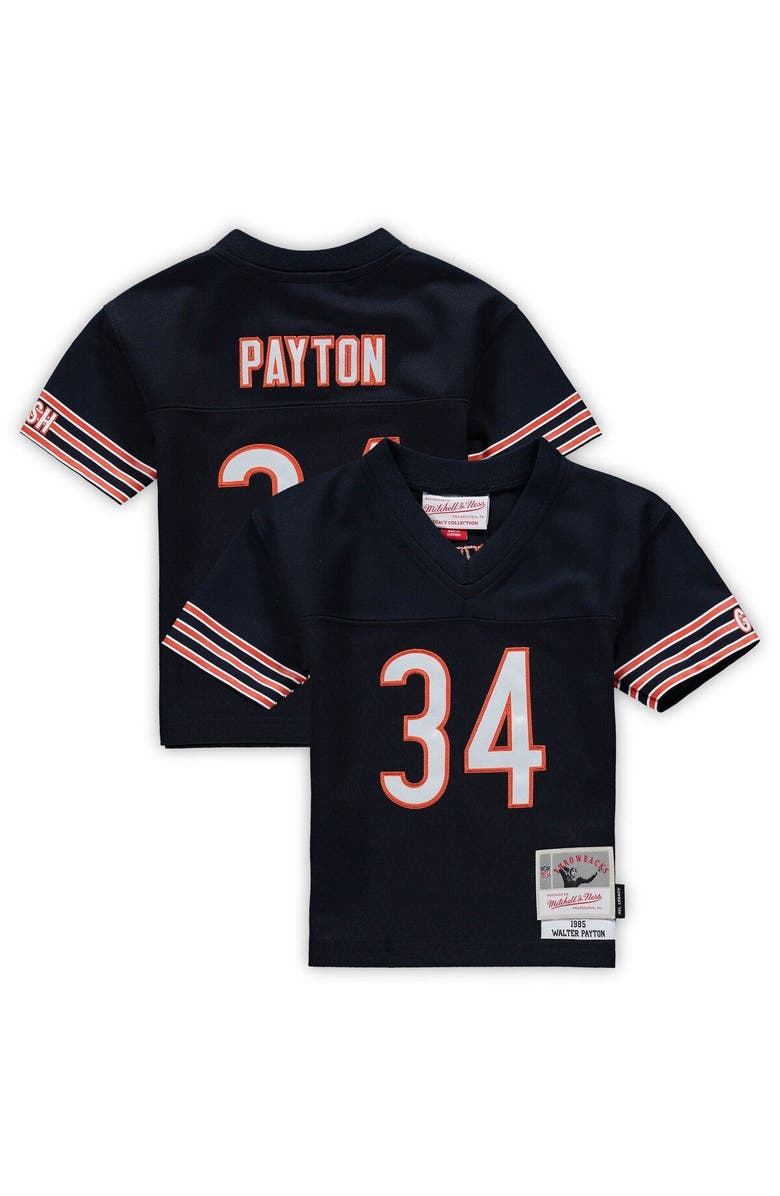 Mitchell & Ness Infant Mitchell & Ness Walter Payton Navy Chicago Bears 1985 Retired Legacy Jersey, Main, color, Navy