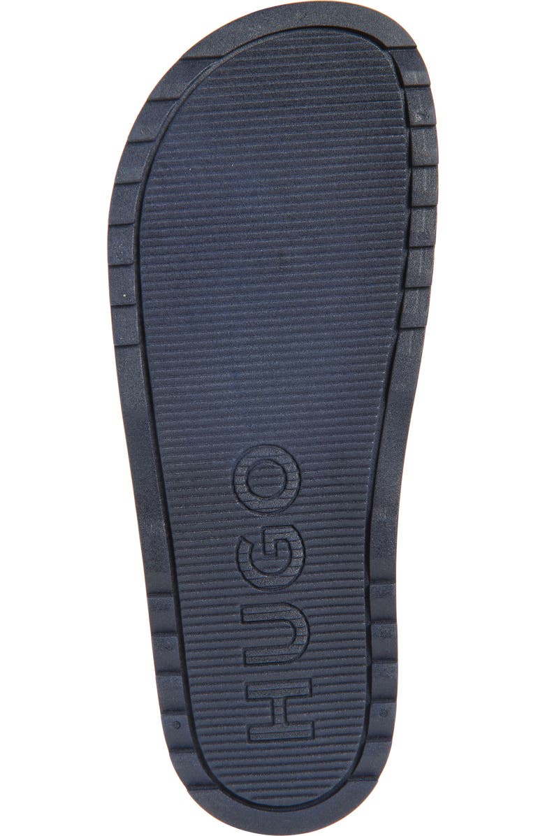 BOSS Logo Slide Sandal, Alternate, color, Dark Blue