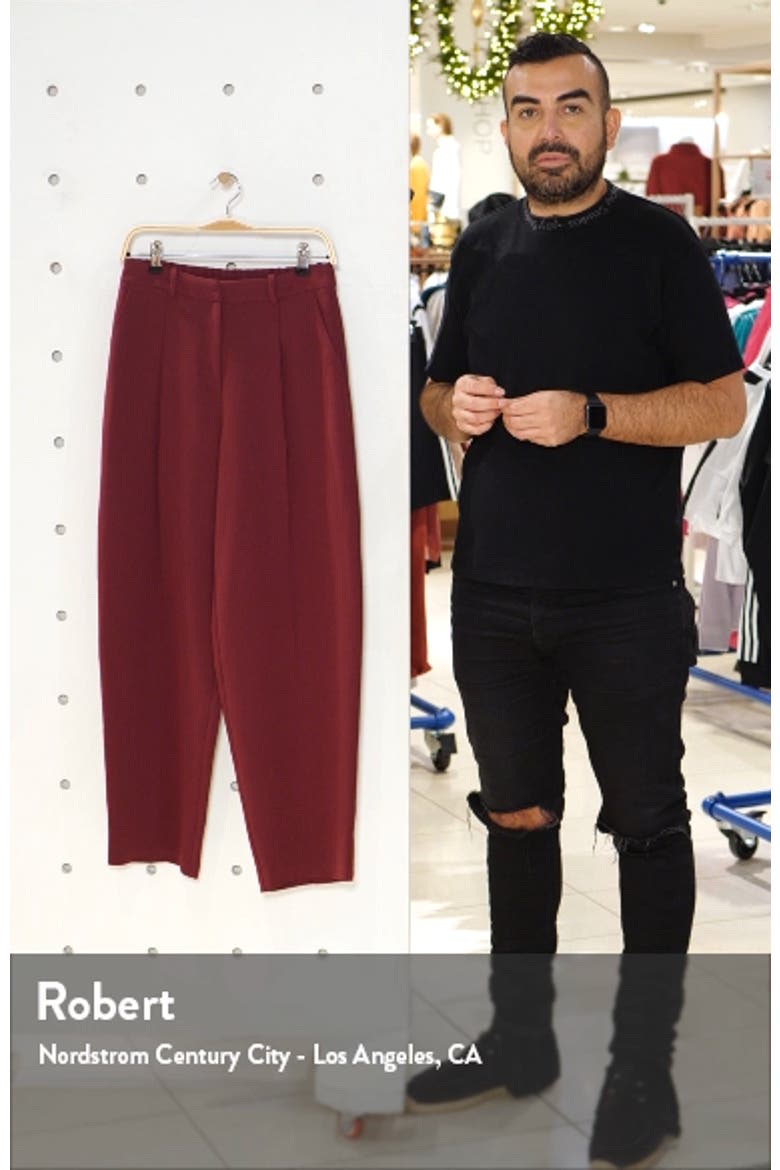 Lulu Elastic Back Trousers video