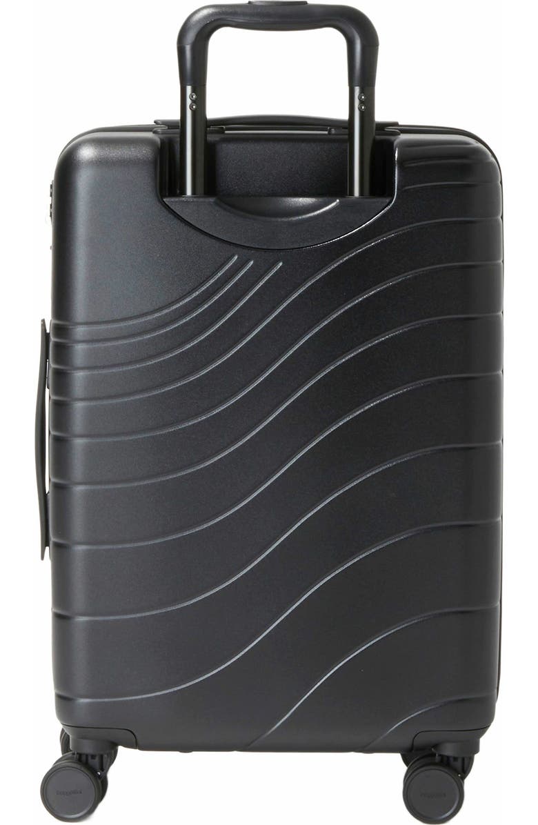 BAGGALLINI Set Wave 22 in. Wheel Hardside Carry-On Suitcase, Alternate, color, Black Hardside
