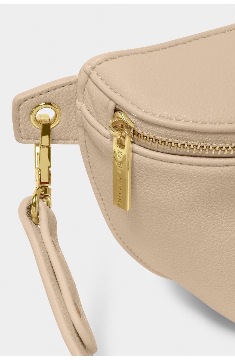 Katie Loxton Maya Belt Bag, Alternate, color, Light Taupe