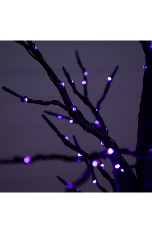 Nearly Natural 4ft Prelit Halloween Twig Tree In Black