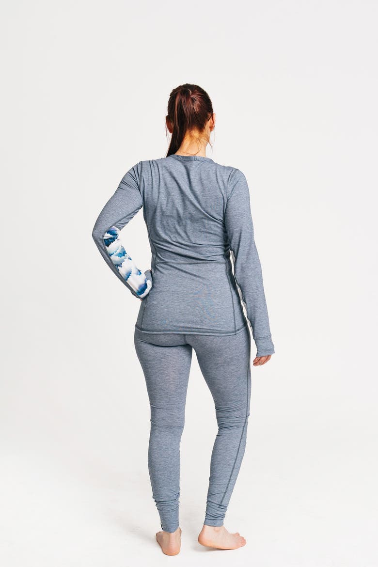 Rendezvous Ridge Long Sleeve, Alternate, color, Misty Bering Sea Blue