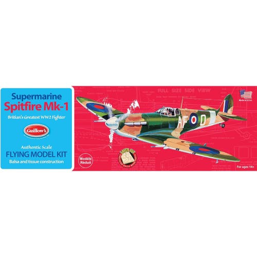 Guillow's Spitfire Model Kit in Multicolored  product