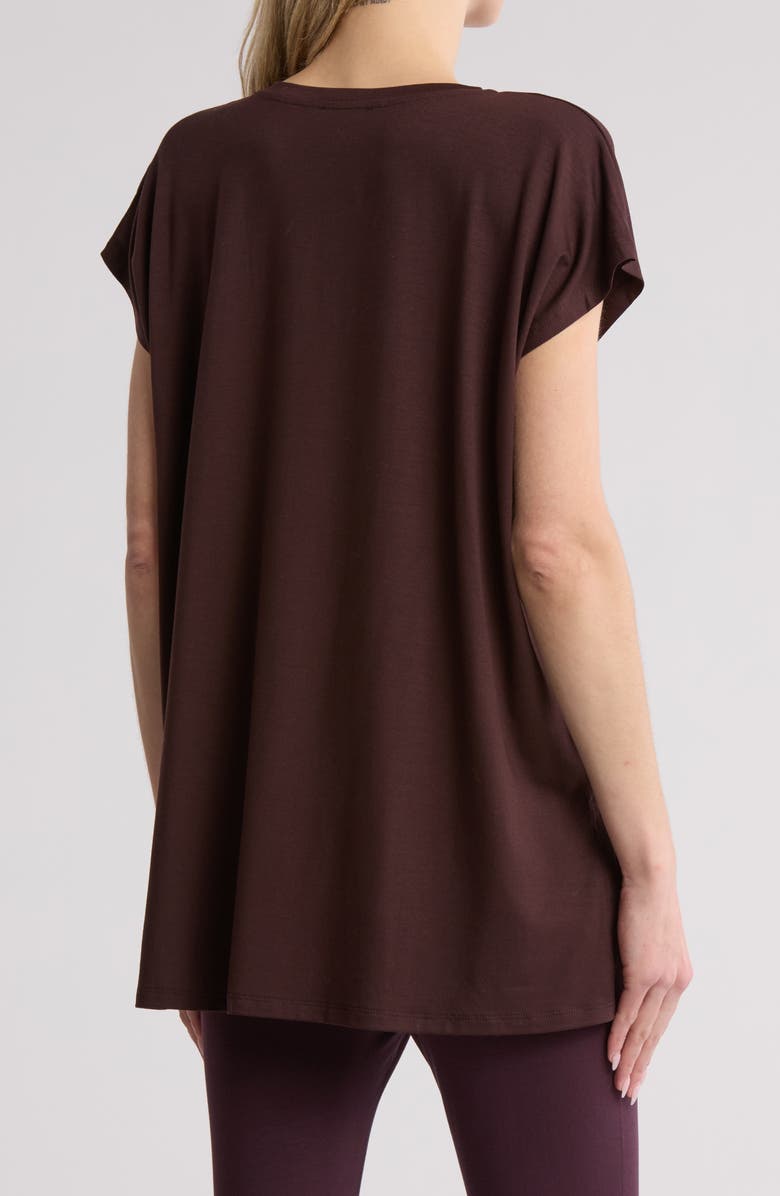 Eileen Fisher V-Neck Boxy Top, Alternate, color,