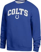 Champion Men's Champion Royal Indianapolis Colts Contrast Lined Sweatshirt