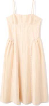 MANGO Lace Detail Corset Dress