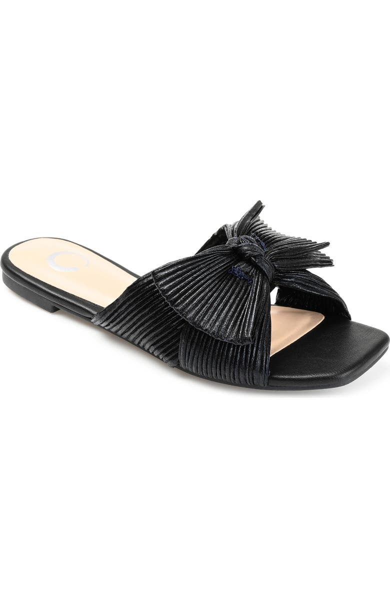 Journee Collection Serlina Sandal, Main, color, Black