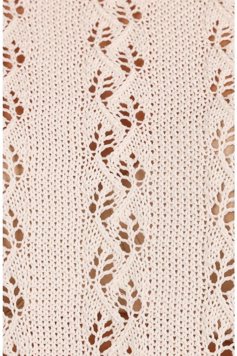 Analynn Pointelle Sweater, Alternate, color, CREAM