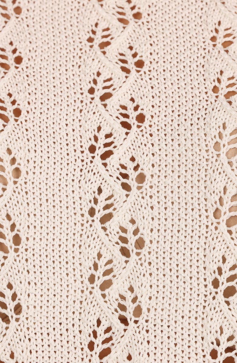 Petal & Pup Analynn Pointelle Sweater, Alternate, color, Cream