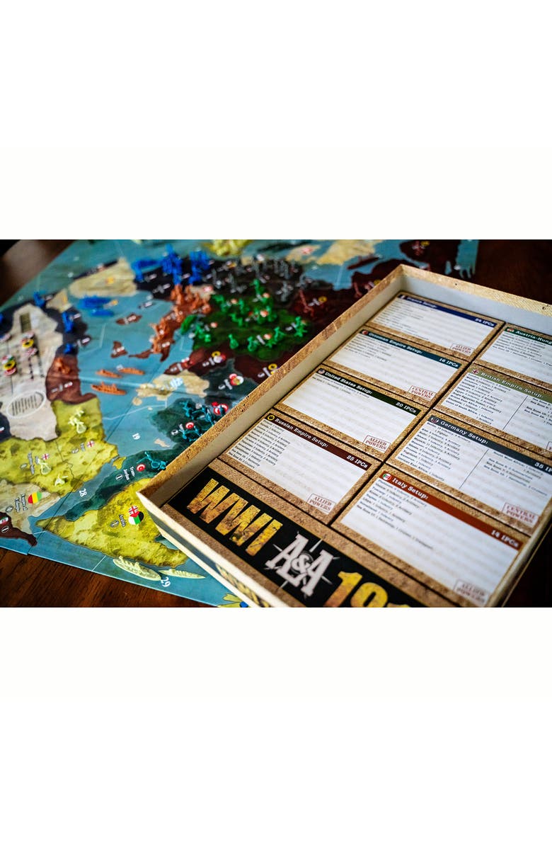 Renegade Game Studios Axis & Allies Wwi 1914 Strategy War Game, 28 Players, Alternate, color, 