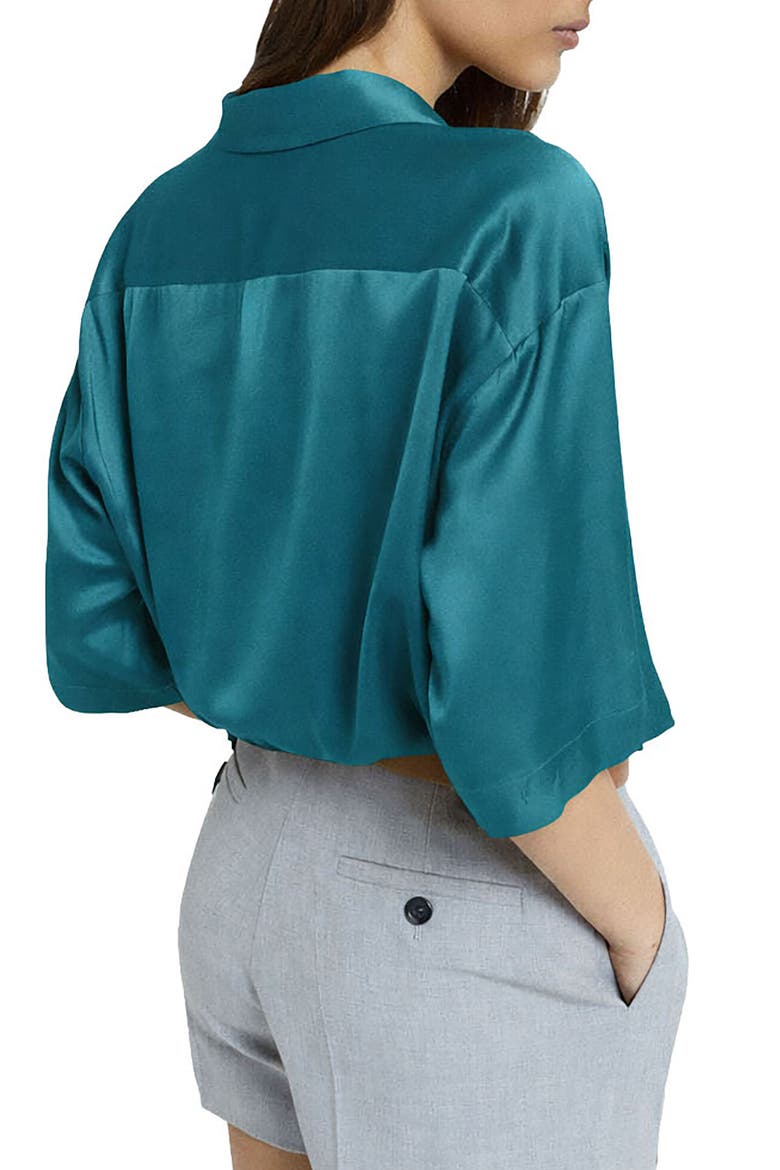 Viscose Shirt, Alternate, color, Blue