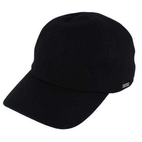 Men's Classic Wool Baseball Earflap Cap