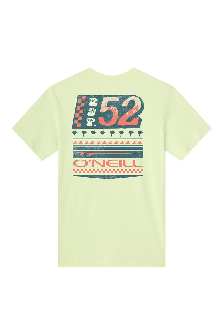 Kids' Rays Cotton Graphic T-Shirt, Alternate, color, SEAFOAM GREEN