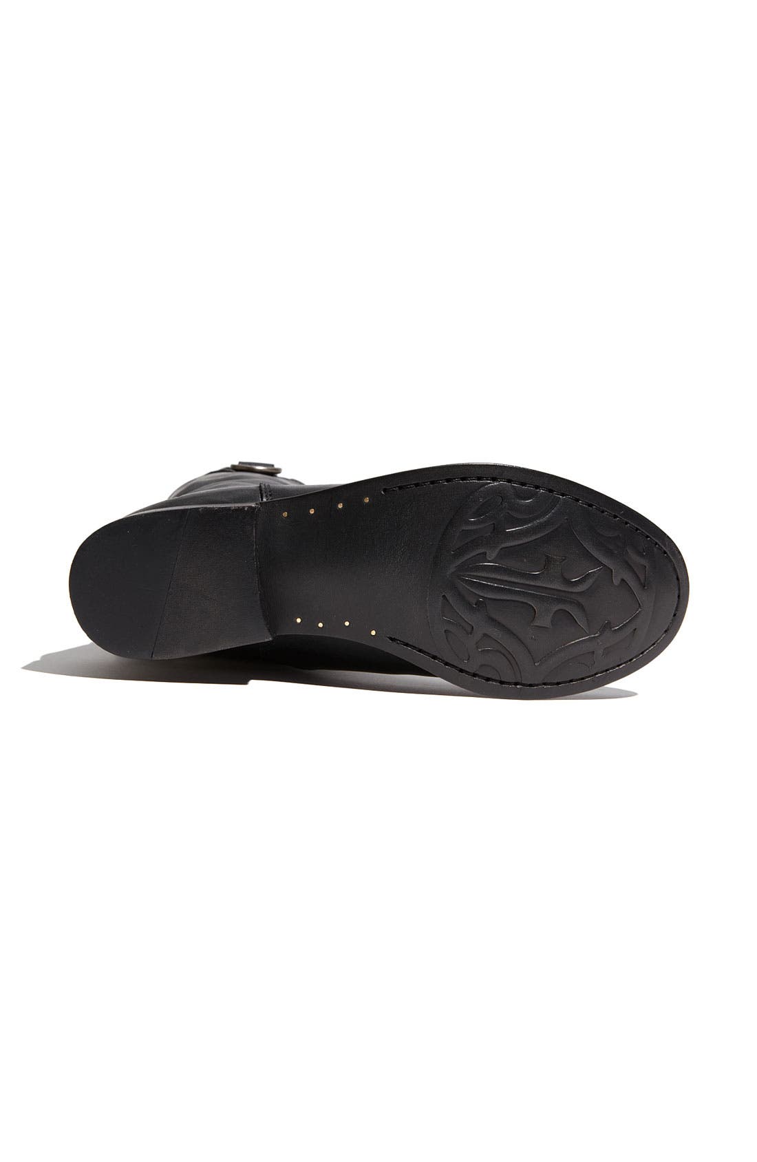 'Melissa' Logo Boot, Alternate, color, BLACK