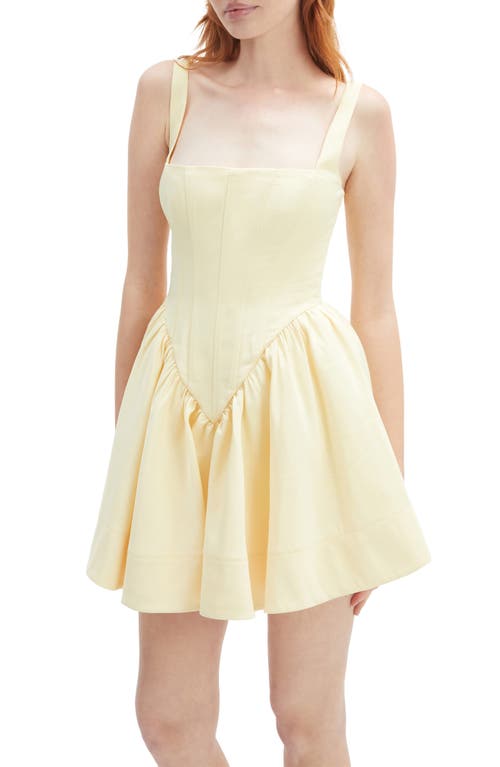 Bardot Larson Corset Fit & Flare Minidress