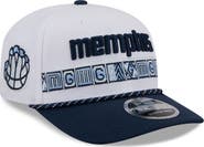 New Era Men's New Era White/Navy Memphis Grizzlies 2025/26 City Edition 9SEVENTY Adjustable Hat