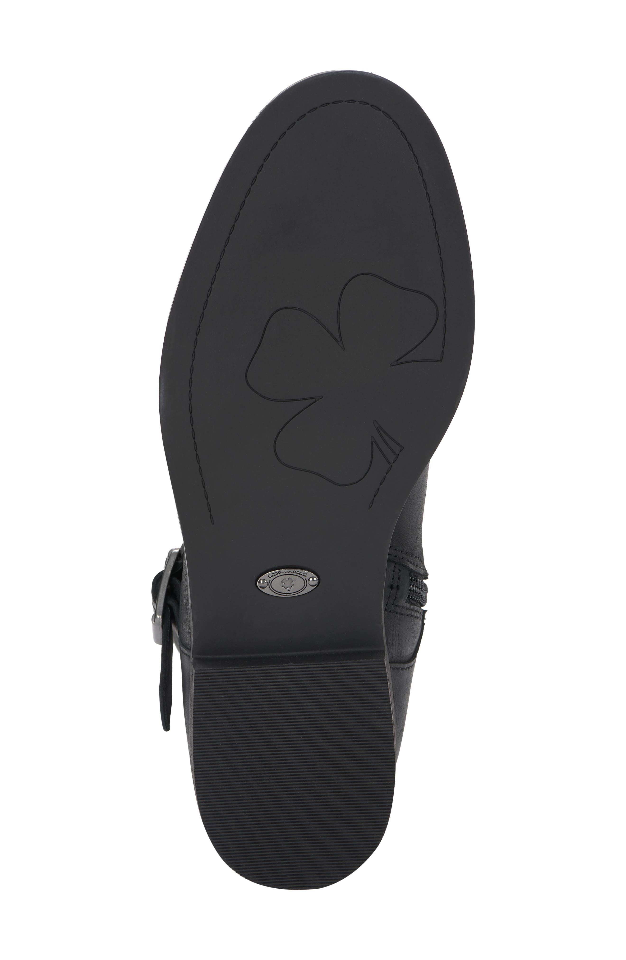 Hinley Leather Tall Boot, Alternate, color, BLACK