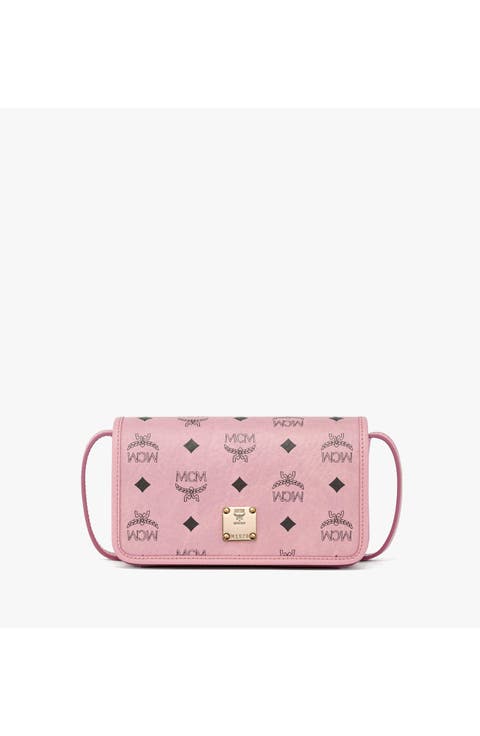 Aren Crossbody Wallet in Visetos