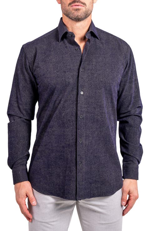 Fibonacci Ascension Contemporary Fit Button-Up Shirt