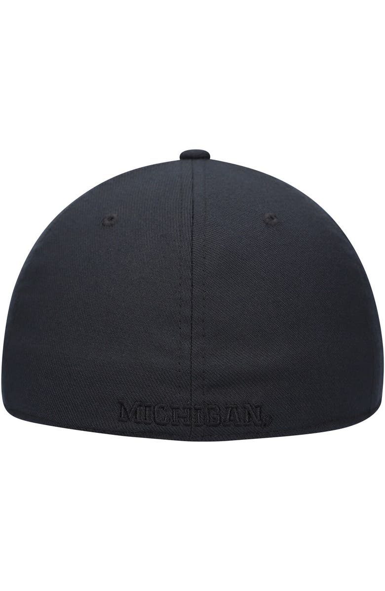 Nike Men's Nike Michigan Wolverines Triple Black Classic99 Performance Flex Hat, Alternate, color, 