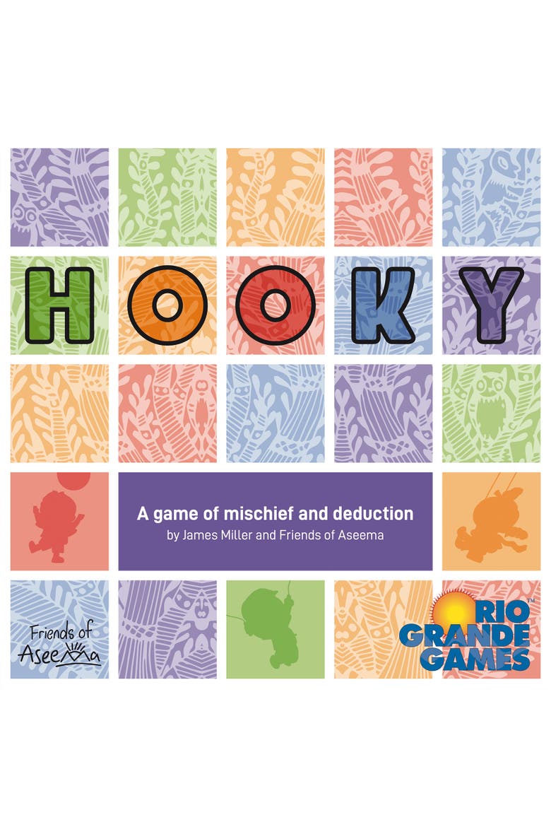 Rio Grande Games, Friends Of Aseema, A Game of Mischief & Deduction Ages 14+, Main, color, Multicolored