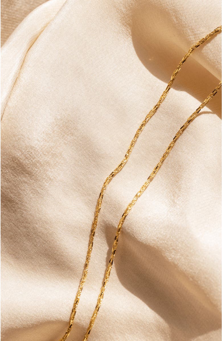 MADE BY MARY 14k Tornado Necklace, Alternate, color, 14K Solid Gold