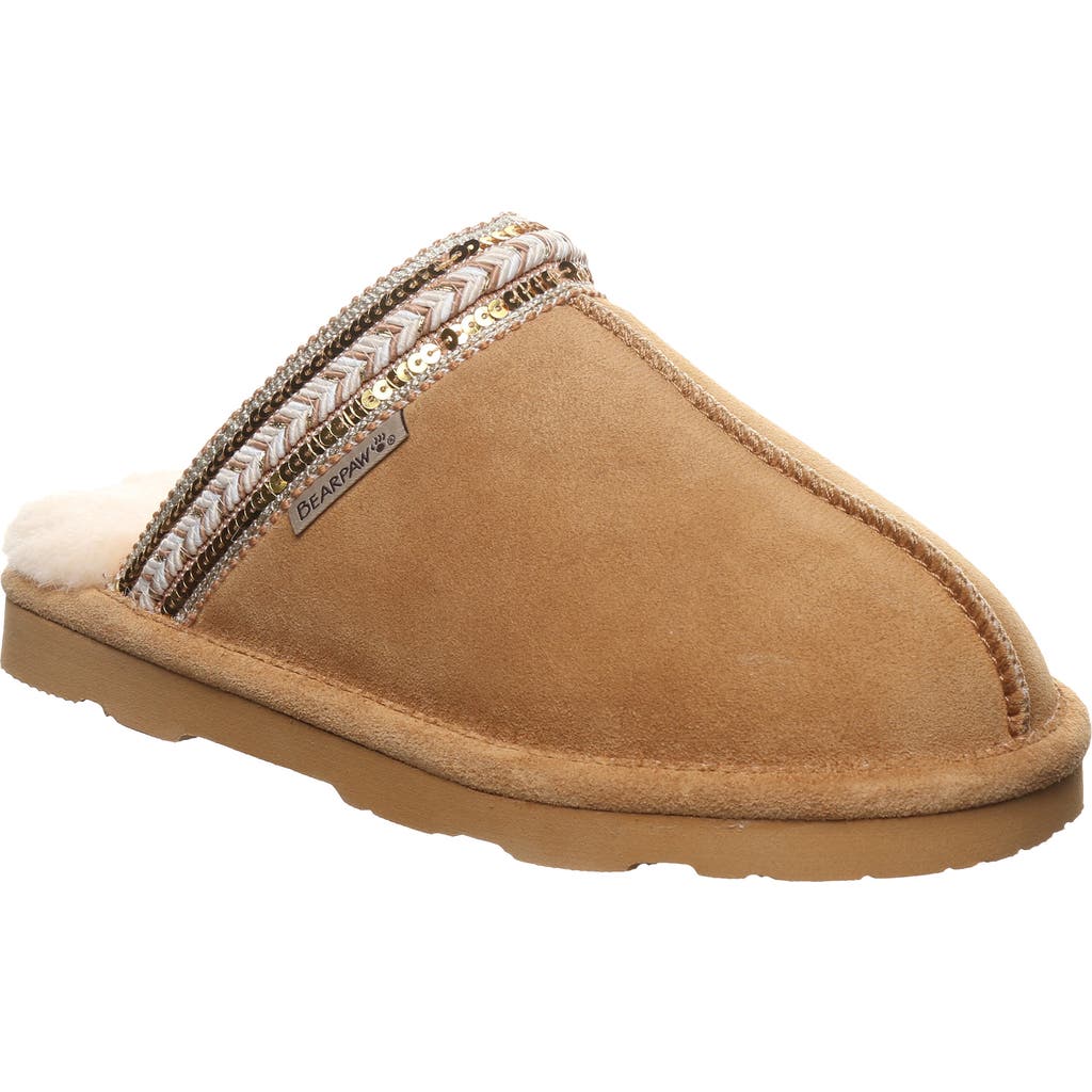 Bearpaw Tanya Scuff Slipper In Brown