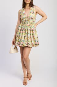 En Saison Cairo Bubble Hem Minidress