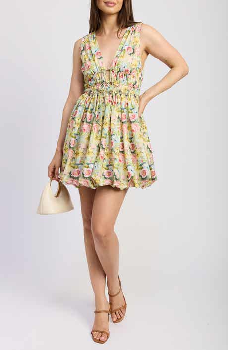 En Saison Cairo Bubble Hem Minidress