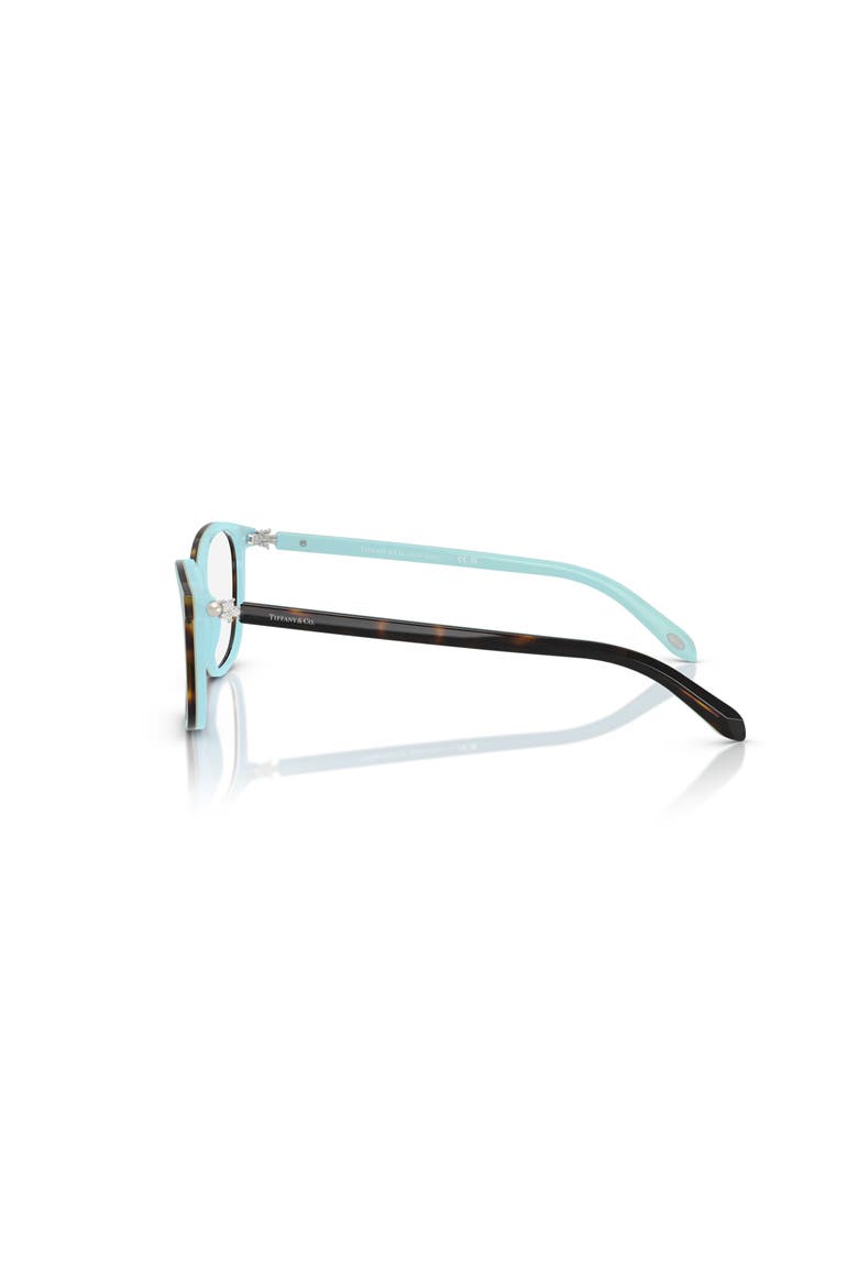 53mm Square optical glasses, Alternate, color, Brown
