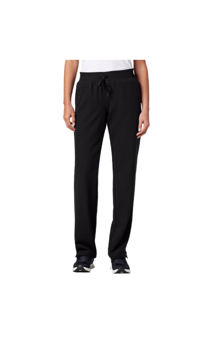 JAANUU Xenos Women's 5-Pocket Classic Mid-Rise Scrub Pant, Main, color, Black