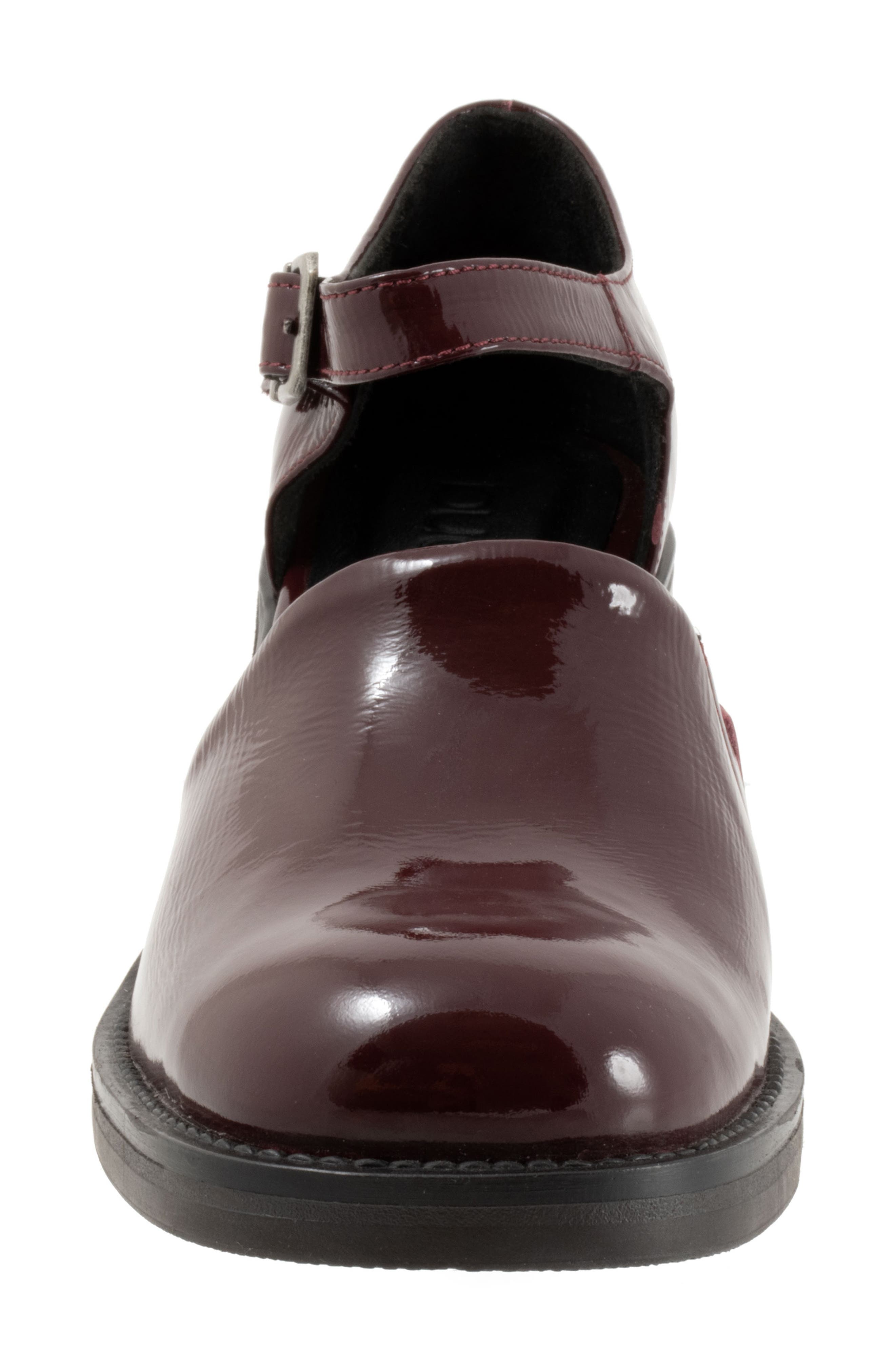 Rita Block Heel Pump, Alternate, color, BURGUNDY PATENT