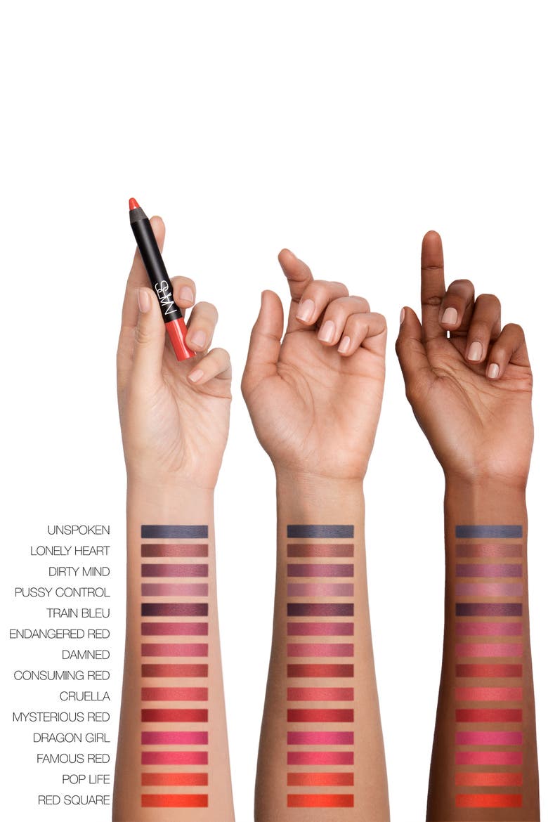 Velvet Matte Lipstick Pencil, Alternate, color, RED SQUARE