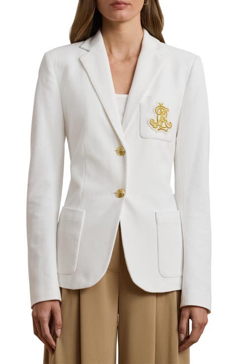 Bullion Jacquard Blazer (Regular & Petite)