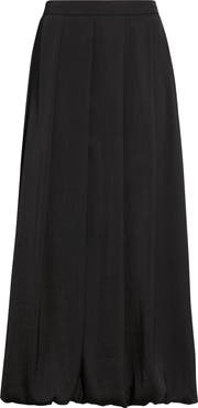 Vince Camuto Pleated Bubble Hem Midi Skirt